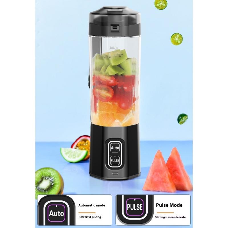 360W Portable Electric Blender Rechargeable Cordless Juicer Powerful Juicer Cup 700ml For Smoothie Juice Food Mixing