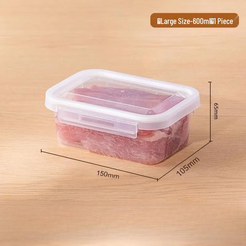Single-Person Freezer Fresh-Keeping Box for Frozen Meat Storage