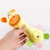 Squeaky Plush Chew Toys For Dogs And Cats Durable Smiley Animal Teethers With Bite Resistant Design Pet Supplies