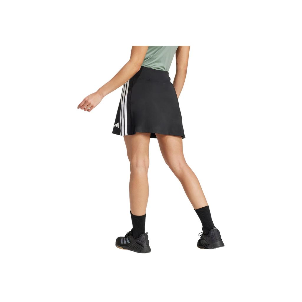 adidas Essentials Striped Casual Skirt Women Skirts Black JP1157