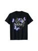Nana Shirt For Wounisex With Butterflies Mother'S Day T-Shirt Print Wounisex Crew Neck T Shirt