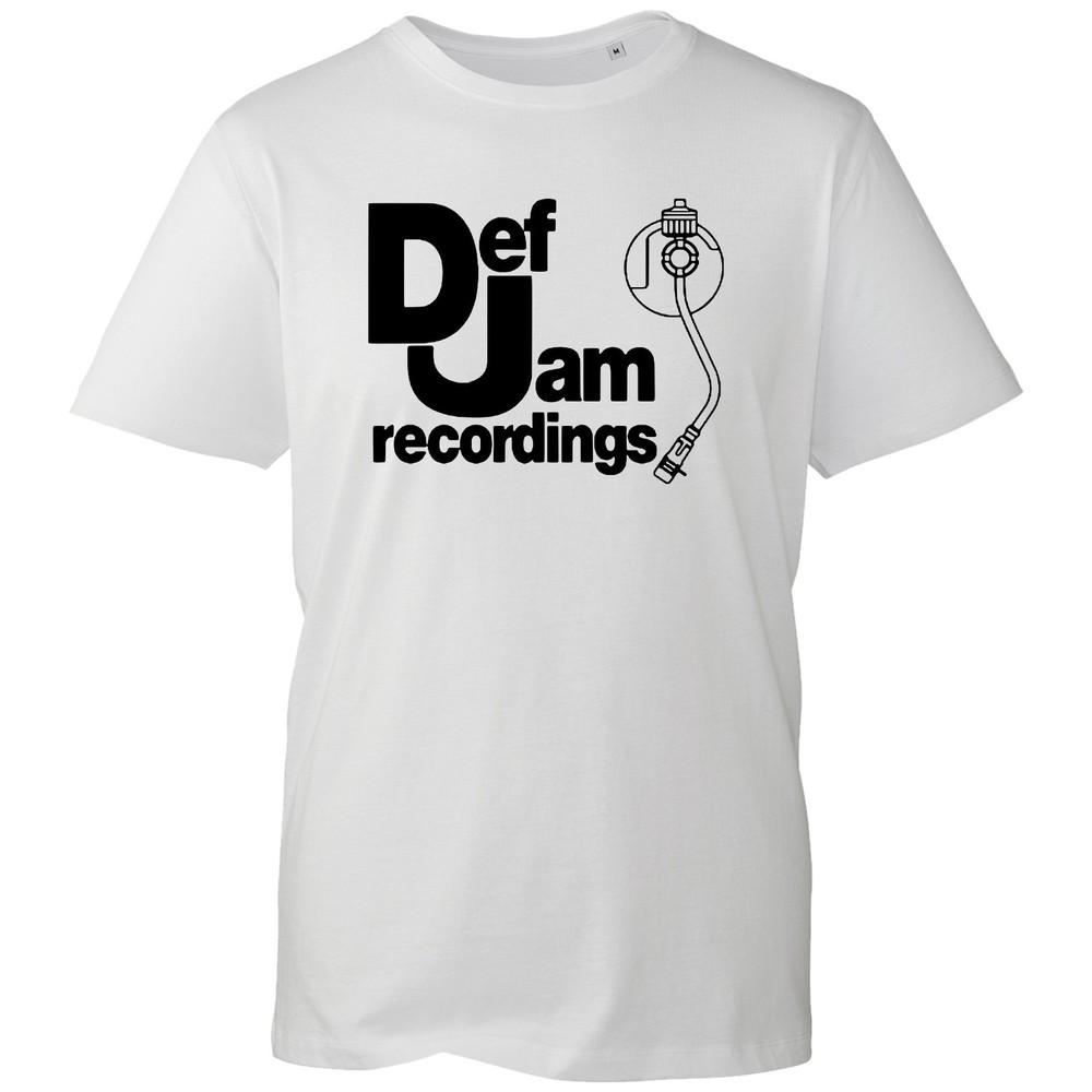 Def Jam Recordings Classic Logo TShirt Vintage Music Cool Gift Top Unisex Shirt S