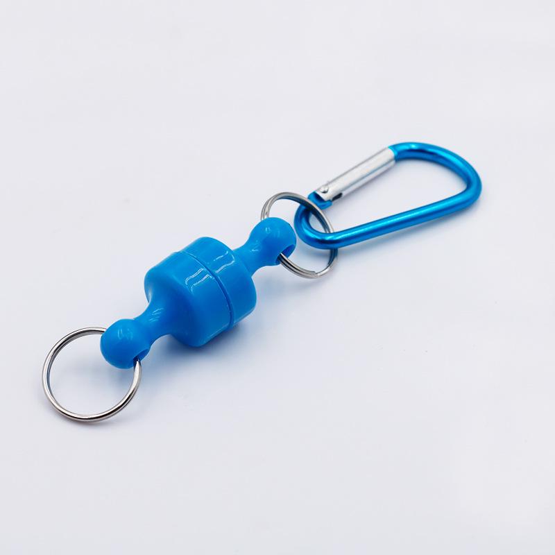 Magnetic Carabiner & Lanyard for Outdoor Fishing and Tent Hanging