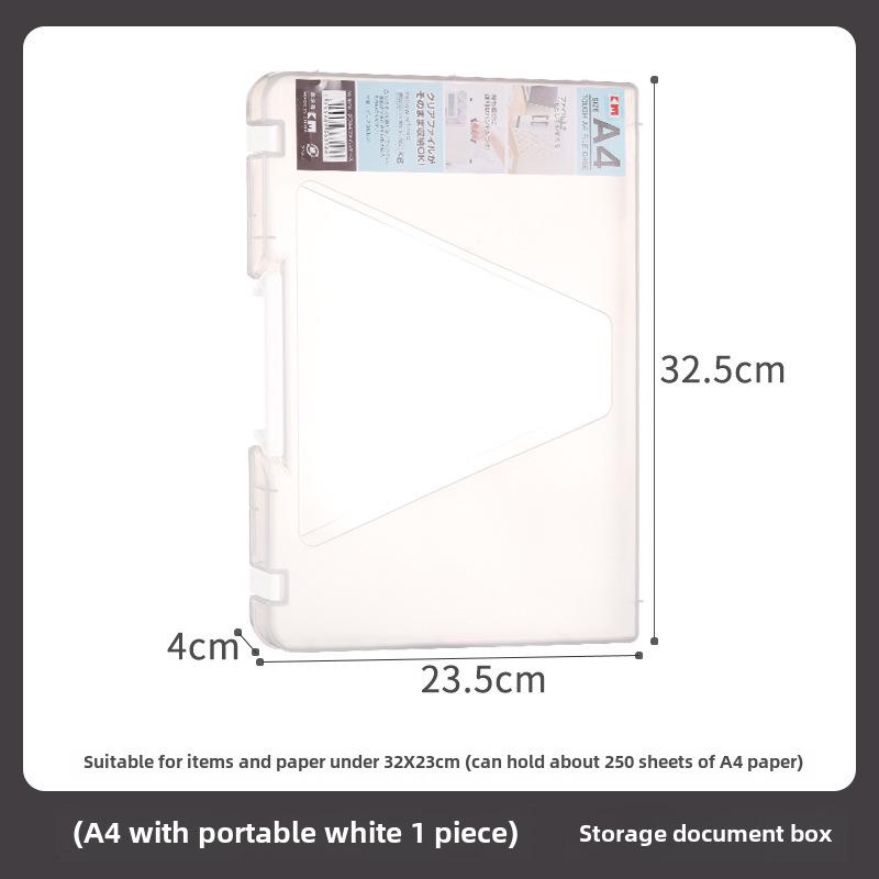 

Коробка для хранения файлов формата А5 в японском стиле: Пылезащитный органайзер для документов формата А4, офисных принадлежностей, счетов и головоломок