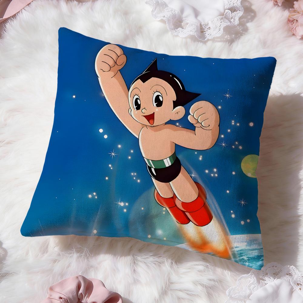 classic anime a-Astro Boy Cushion Cover Premium Comfort Reversible Pillow Cove -Two in One Design for Any Room & Car Interior