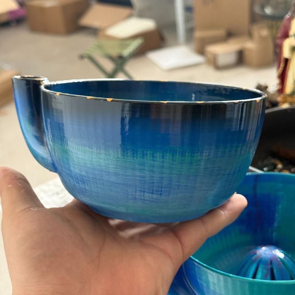 3D Printed Berry Vortex Bowl Home Novelty Kitchenware