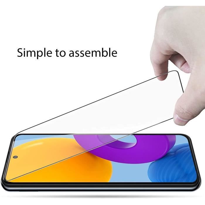 4 X Tempered Glass for Samsung M52 5G (6.7”) High Definition Screen Protector Dustproof Flexible Anti-Fingerprint