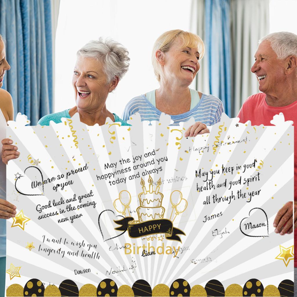 Giant Birthday , Party Supplies, Message Book, Paper Birthday