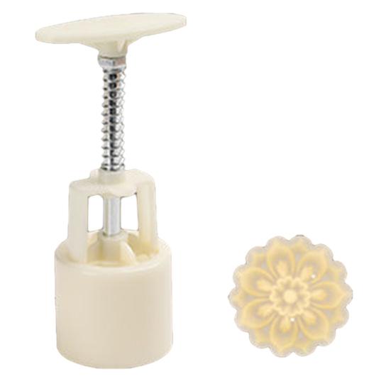 Mondkuchenform Reichhaltiges Muster Kürbiskuchen Kekse Kuchenform Leicht zu reinigen DIY Keksstempel für Familienbacken Handwerk