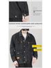 Men's Japanese Style Multi-Pocket Denim Jacket - Trendy Loose Fit for Spring & Autumn