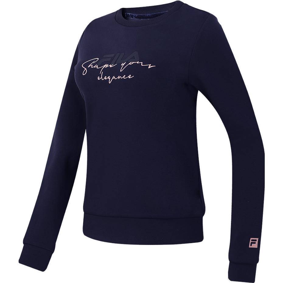 

New FILA Sweatshirt Women s Royal Blue A11W341205F-NV S