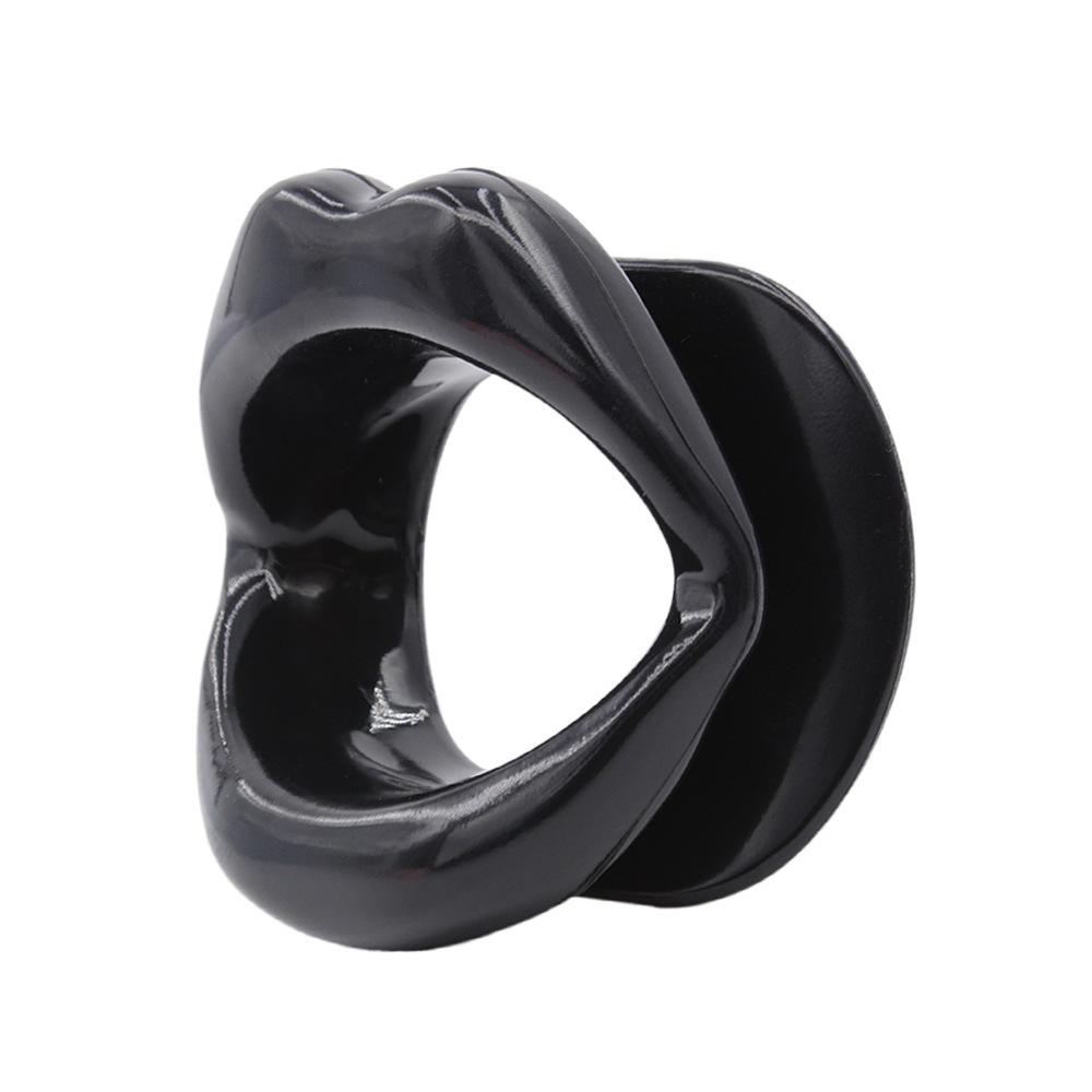 Silicone Oral Fixation Lips Ring Silicone O-Ring Open Mouth Gag for Couples Sex Toys BDSM Bondage Restraint Lips Shape Sexshop
