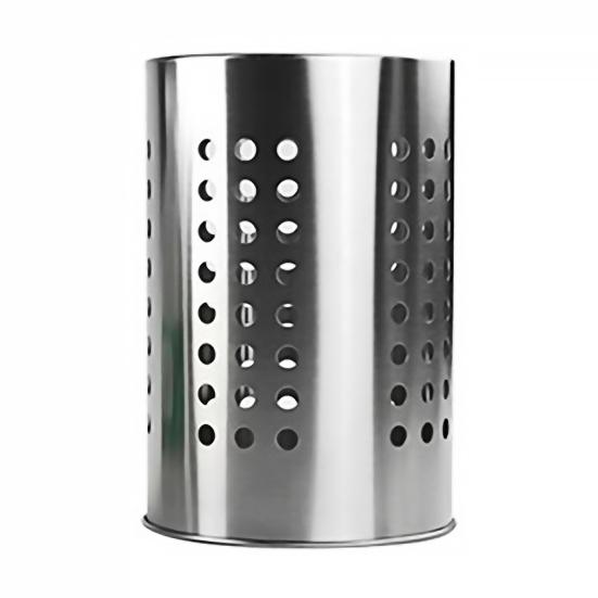 Chopsticks Holder Polished Rust-resistant with Ventilation Holes Stainless Steel Kitchen Utensil Holder for Chopsticks S