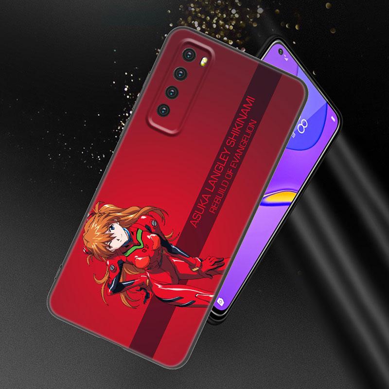 Pouzdro na telefon Anime Girl Mech Pro Huawei Honor 60 50 SE 30S Mate 30 20 10 Lite 40 Nova 9 8 Pro Y60 8i 7i 7SE 5T Premium Černý Kryt