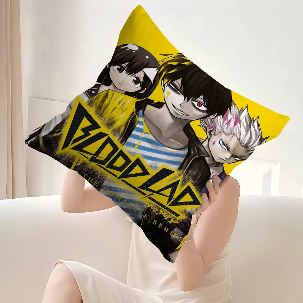 

Blood Lad Cushion Cover Pillow Cover Decor Pillowcase Printed Cushion Case For Couch 30X30cm