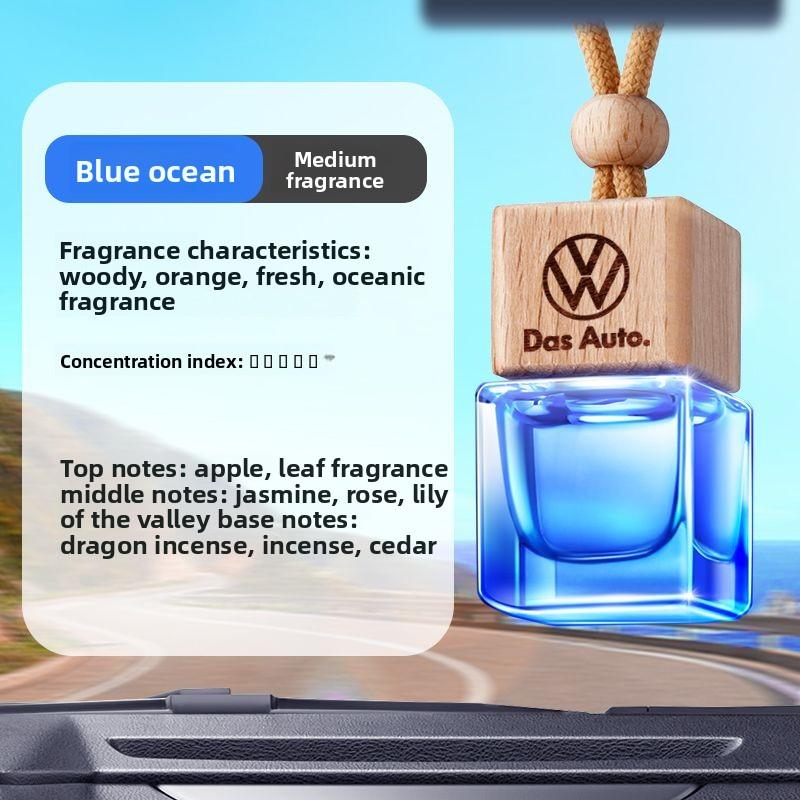TQ3for Volkswagen Car Perfume Pendant, car perfume hanging pendant, car aroma diffuser, long-lasting fragrance, deodorizing