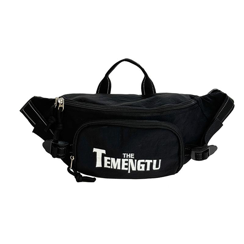 Women's Sport Chest Bag Letter Printed Crossbody Bag