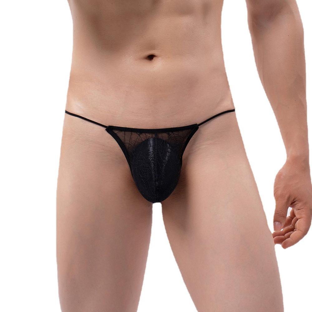 Men's Thongs G String Sexy Gay Sissy Underwear Briefs Man Jockstrap T Back Underpants Penis Pouch Breathable Panties