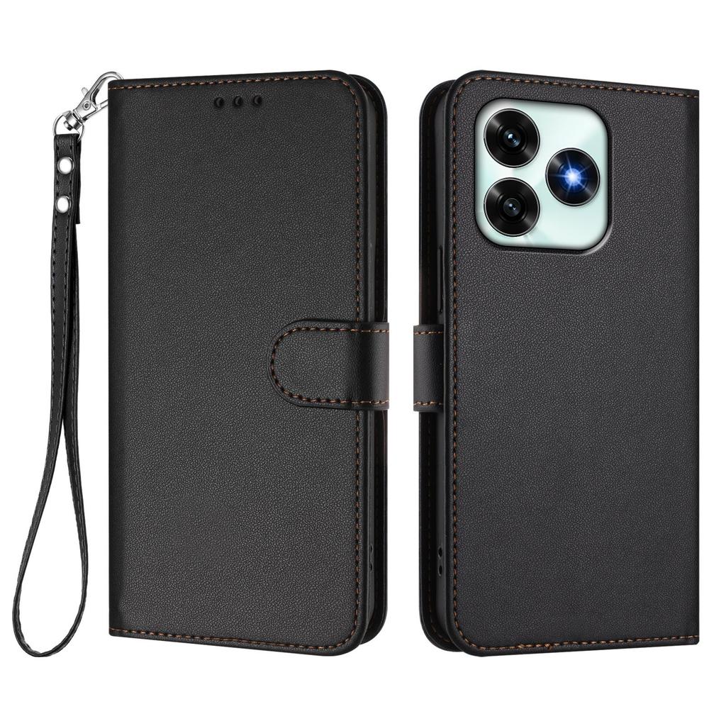 For iPhone 15 Pro Case Reinforced Corners TPU + Acrylic Phone Cover with Kickstand Card Holder