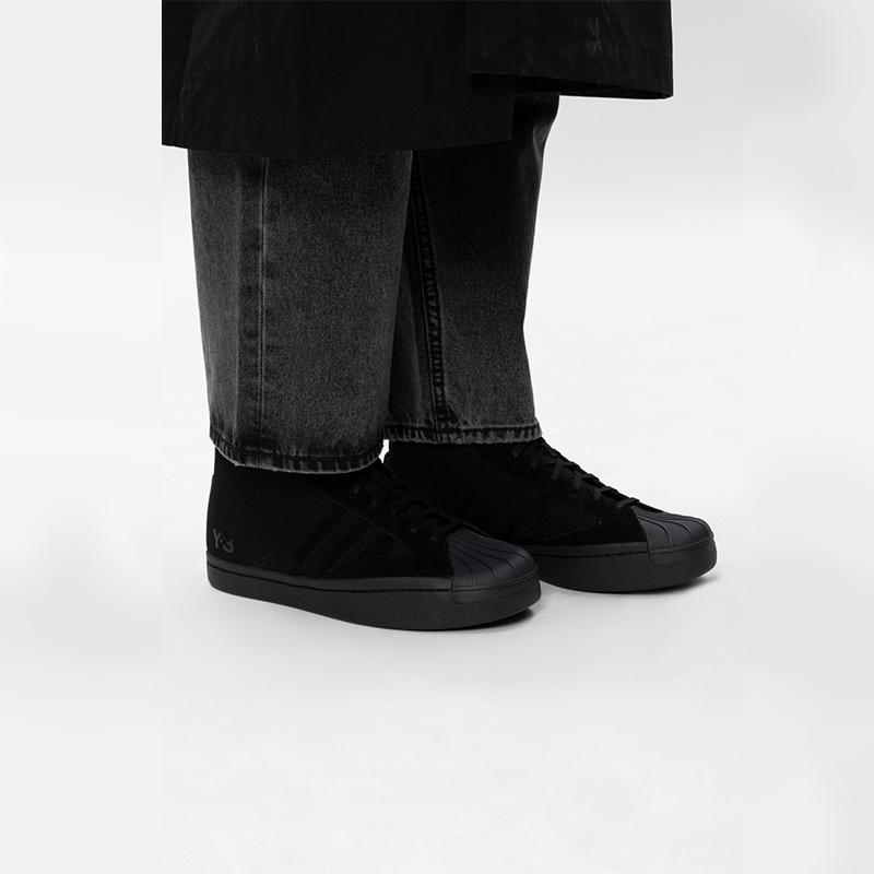 Adidas Y-3 Yohji Pro Triple Black Unisex Sneakers FX0897
