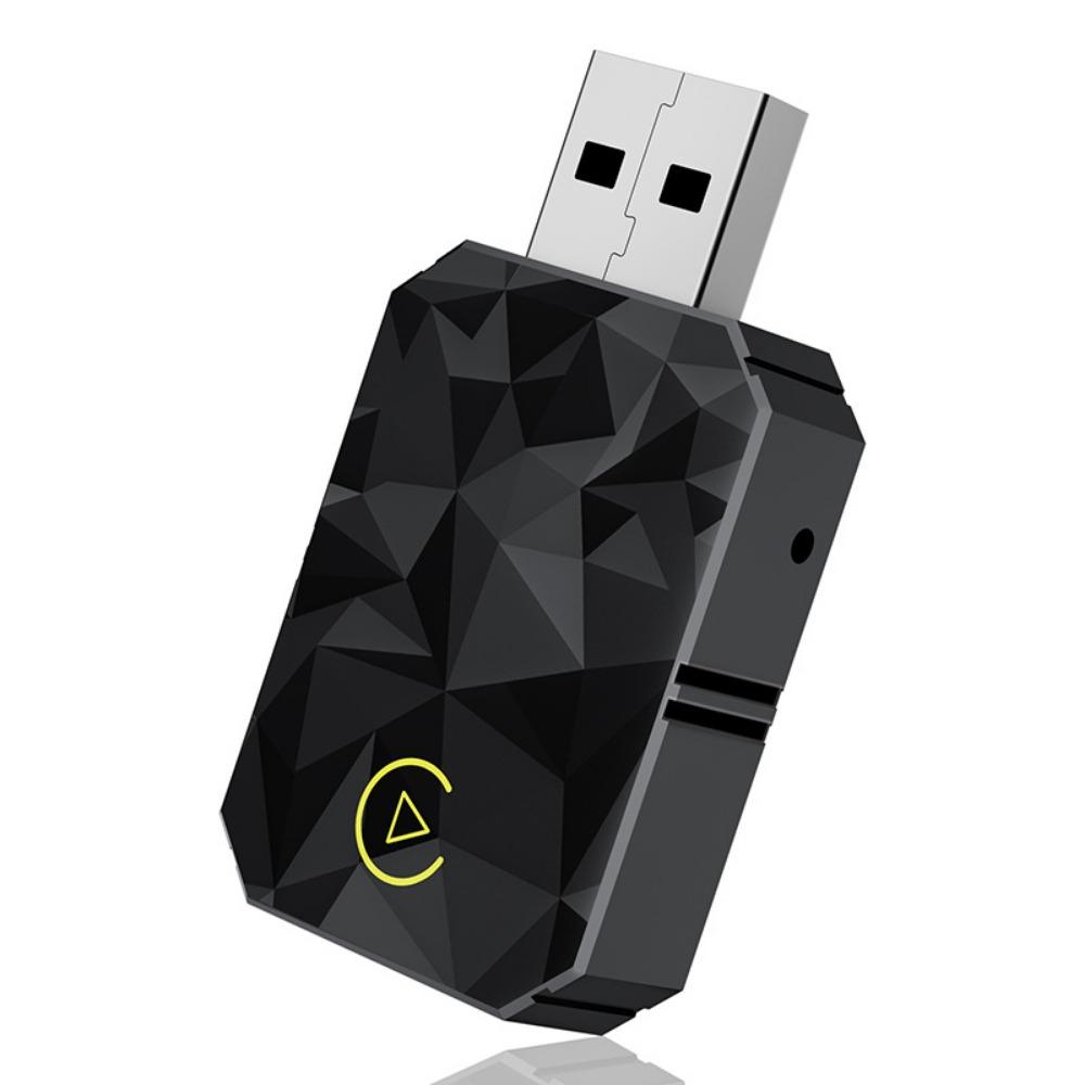 Wireless CarPlay Adapter Box Convert Wired to Wireless CarPlay Android Auto for iPhone Car Stereo