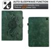For Amazon Fire HD 8 (2022)/(2020) Case Mandala Imprinted Leather Tablet Cover with Card Slots