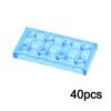 Assemblage en vrac Brique de construction MOC de particules 1x2 2x2 2x4 Transparentes Fines Briques Accessoires Jouet Leduo 3023 3022 3020