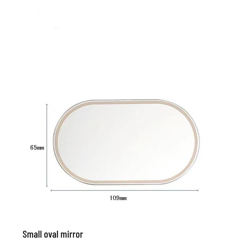 High-Definition Stainless Steel Dual-Use Car Visor Makeup Mirror