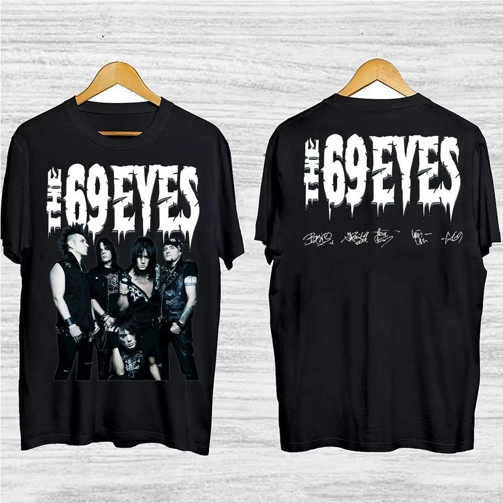 Классический The 69 Eyes Фирменный Участник Группы Мужской S-5XL M
