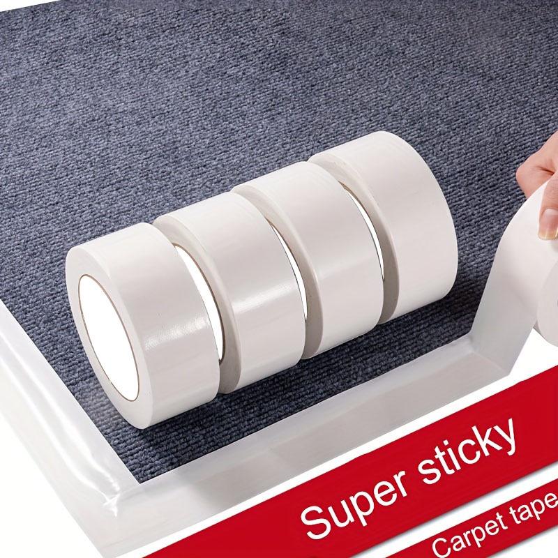 Single-Sided Silver White Cloth Tape with Strong Adhesion for Pipes, Carpets, Floors, and Home Decor.