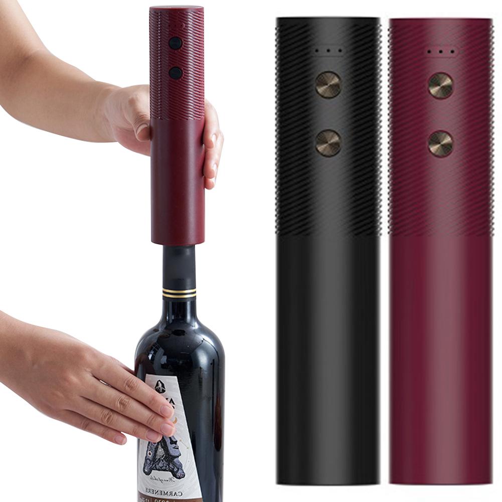 Electric Wine Opener Rechargeable Electric Bottle Opener Multifunctional Cordless Wine Bottle Corkscrew for Red Wine