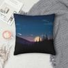 Meteor Shower Starry Sky Cartoon Square Pillowcase Pillow Cover Cushion Zip Decorative Comfort Throw Pillow for Home Living Room