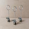 3Pcs Note Holder Stable Anti-Corrosive Spiral Clip for Notes Photos Menus
