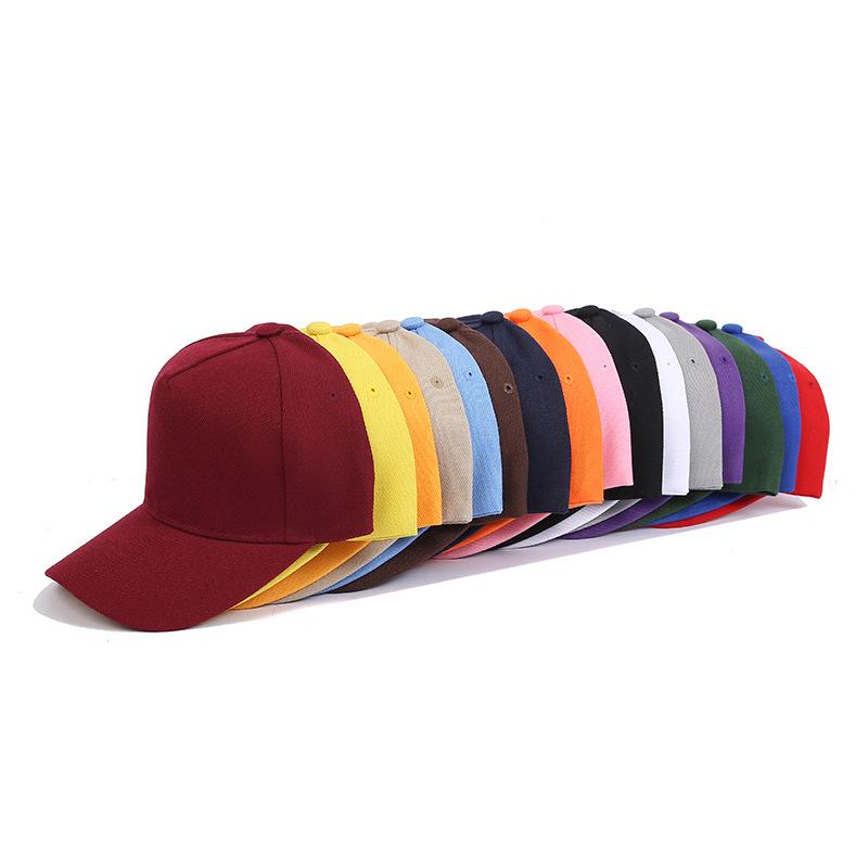 5 Panel Blank Baseball Caps For Men Women Hat Simple Hip Hop Bone Trucker Hats Outdoor Leisure Snapback Cap Gorras