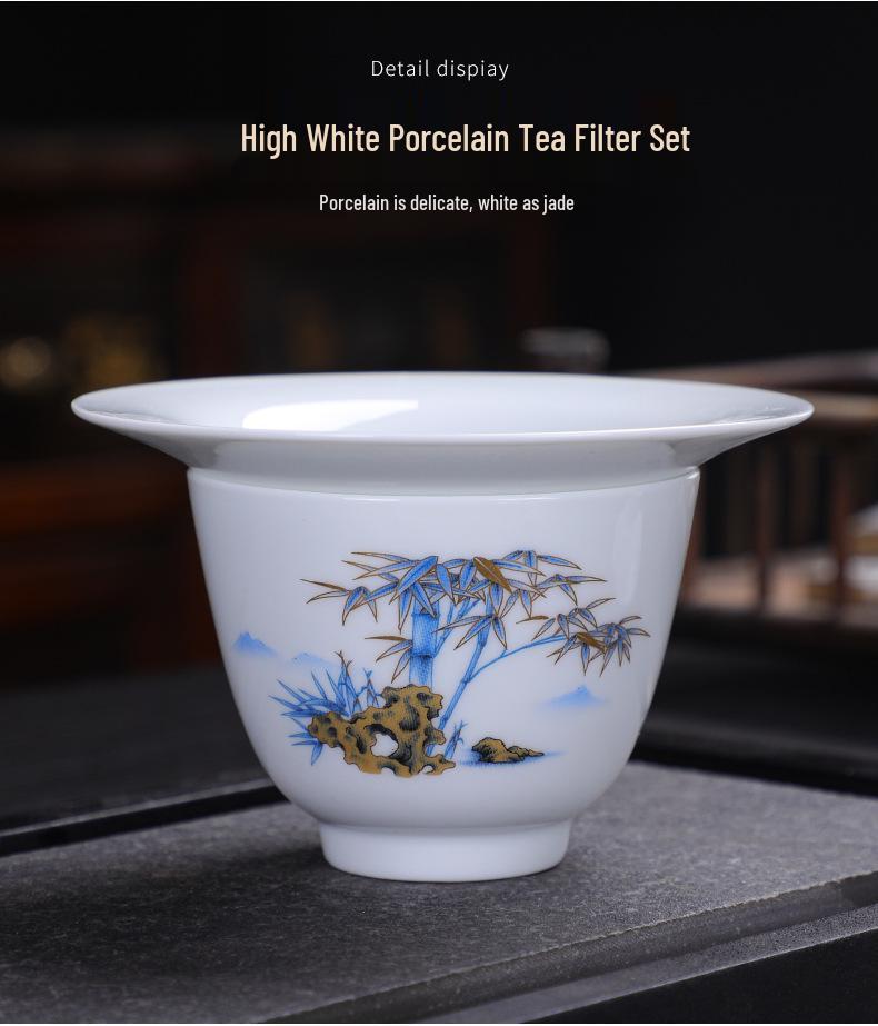 Panda Gaiwan Chinese Porcelain Tea Set - Elegant Gift