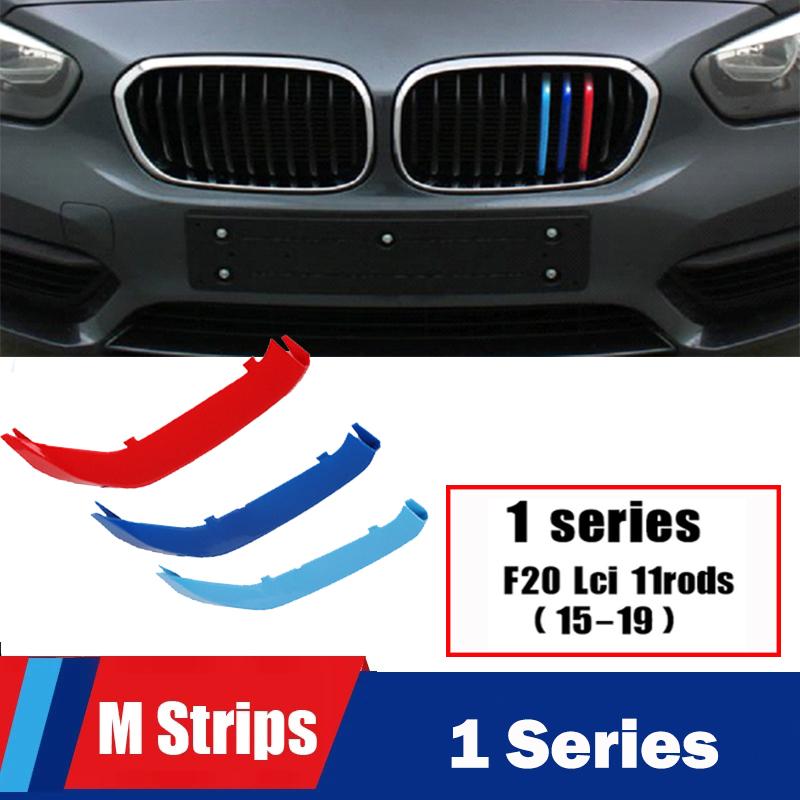 MLKK4 M Power Front Grille Trim Strips For BMW X1 X2 X3 X4 X5 X6 X7 F48 F49 E84 F39 F25 F26 G01 G02 F15 E70 G05 F16 E71 E72 G07 Z4 E89