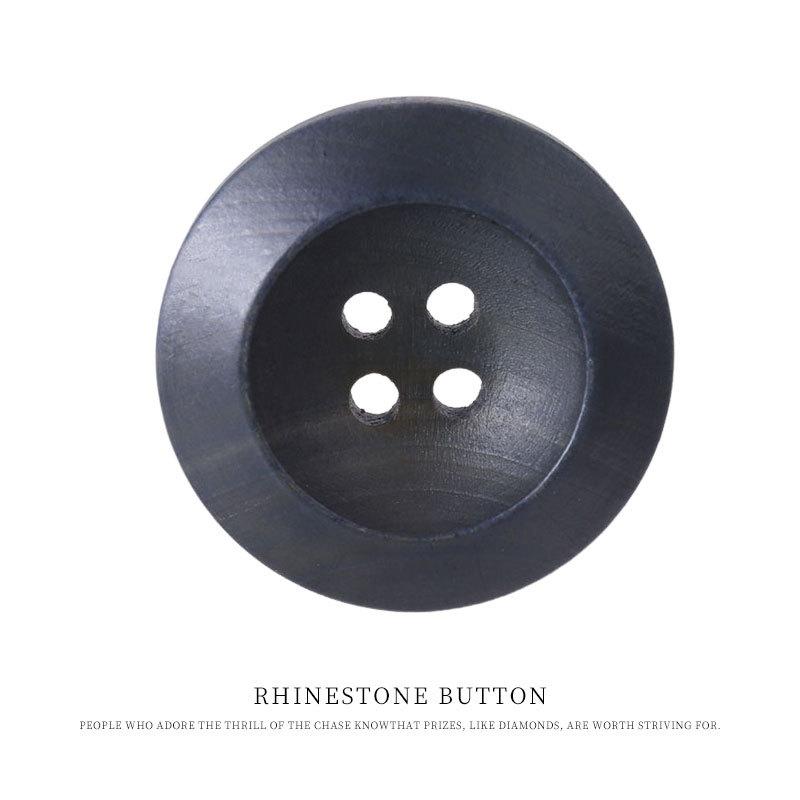 

5pcs Poplar Spray Paint Buttons Sweater Cardigan Wood Buttons Suit Coat Trench Coat Children S Wooden Button Accessories 20mm blue gray