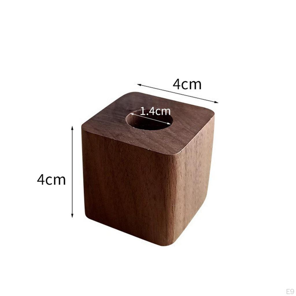 Pen Stand Square Holder Base Desk Organizer Single for Desktop Toothbrush