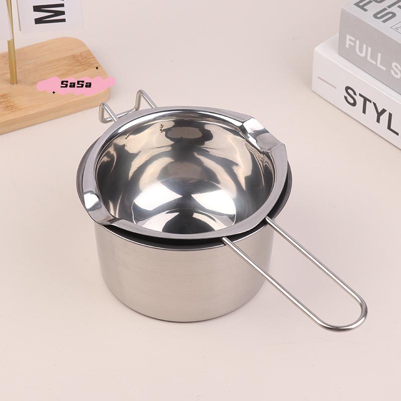 1Pc Stainless Steel Candle Wax Melting Pot for Chocolate Candy Soap Making Kit - Melting Pot for DIY Crafting