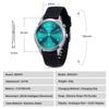 BERNY Vibration Hidden OLED Vibration Configurable Specially Designed for Elderly and Hearing Impaired People Water Resistant to 3 Blue Watch, Watch,