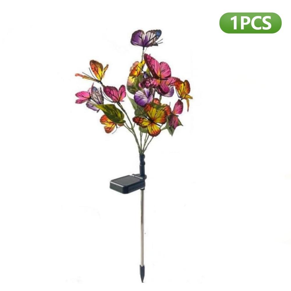 

LED Solar Butterfly Solar Lights Outdoor Landscape Lights IP65 Waterproof for Yard Lawn Garden Walkway Decorative Path Lighting