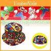 Cartoon Mario Brothers Buiten Zonnebrand Schaduw Hoed Perfect Voor Lente- En Herfstseizoenen
