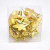 12Pcs Xmas Ball Xmas Tree Hanging Ornament Plastic Six Pointed Star Ball  Party Decor