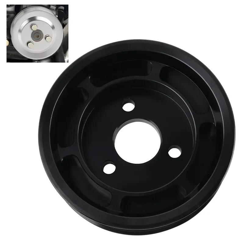 Polea de Aluminio Negra para Dirección Asistida para BMW 135i/335i/335xi (E82/E88/E90/E91/E92/E93) Motor N54 | Nº OE 32427553955
