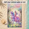 Unicorn Theme Soft Beach Towel Personalized Custom Name Text Towel Portable for Beach Pool Travel