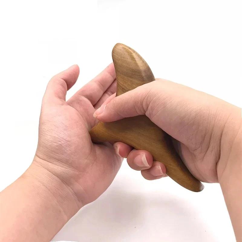 Gua Sha-Werkzeuge für Triggerpunktmassage aus Holz, professionelles Lymphdrainage-Werkzeug, Massagewerkzeuge für die Holztherapie für Rücken, Nacken, Beine, Hände