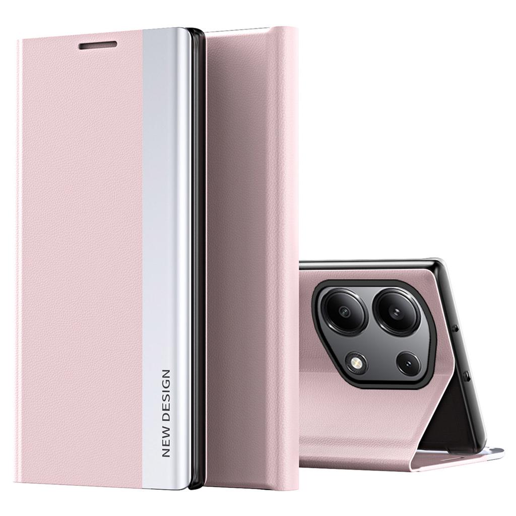 Pentru Xiaomi Redmi Note 13 Pro 4G/Poco M6 Pro 4G Huse Suport Anti-zgârieturi Piele Husă Telefon