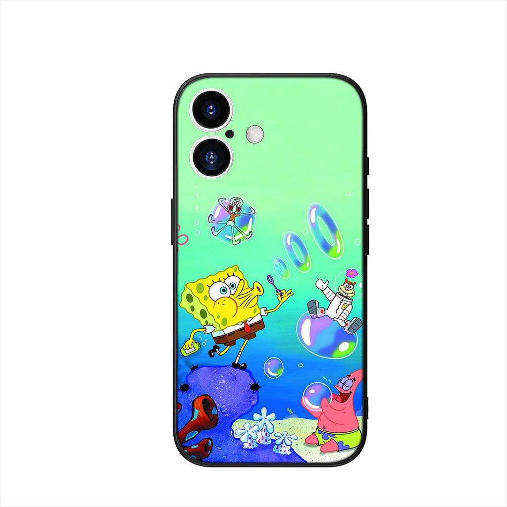 Sponges Anime Bobs Squares Cute P-Pants Cover Phone Case for Apple iPhone 17 16 15 11 Pro XS Max XR 6 7 8 Plus + SE 2020 5 16E