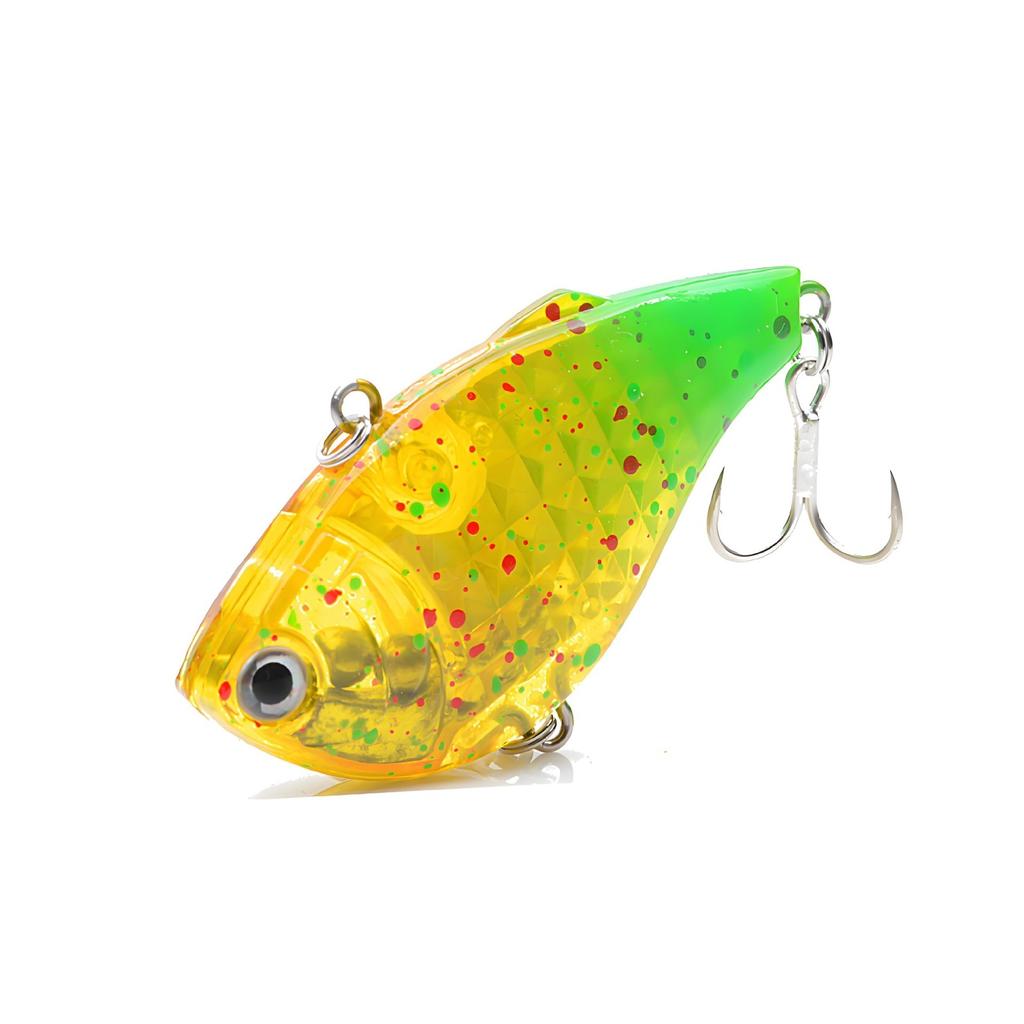 Künstlicher Hart-Rassel-Vibrations-Bass-Sink-Kurbel-Wobbler 6CM 15.3G VIB Angeln Lipless Crankbait