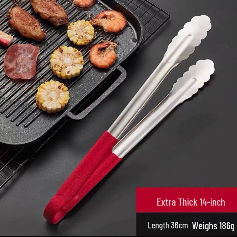 Dedelai Stainless Steel Kitchen BBQ Tongs